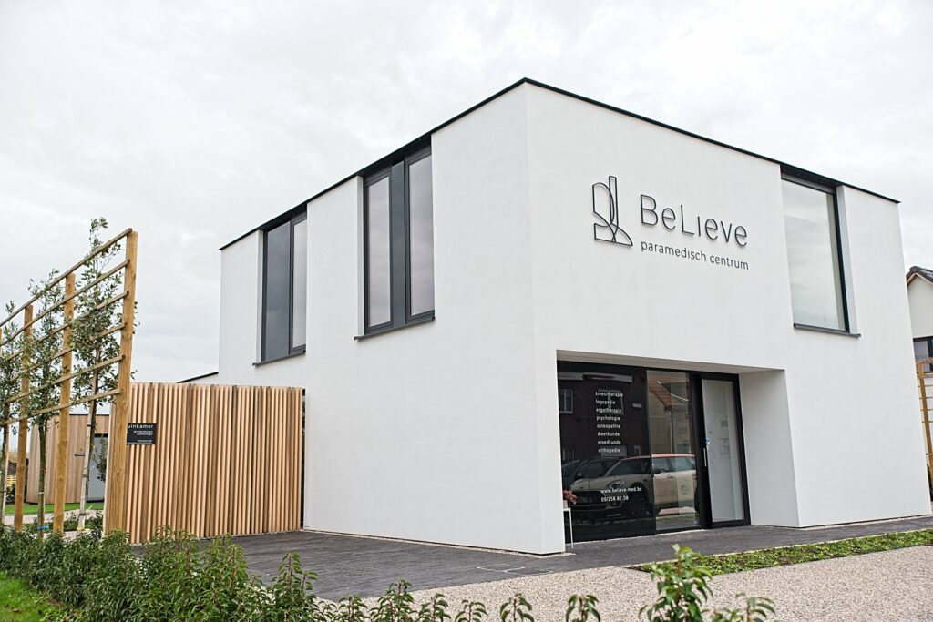 Beroepsportret Kinesist paramedisch centrum Believe Belzele (Evergem)