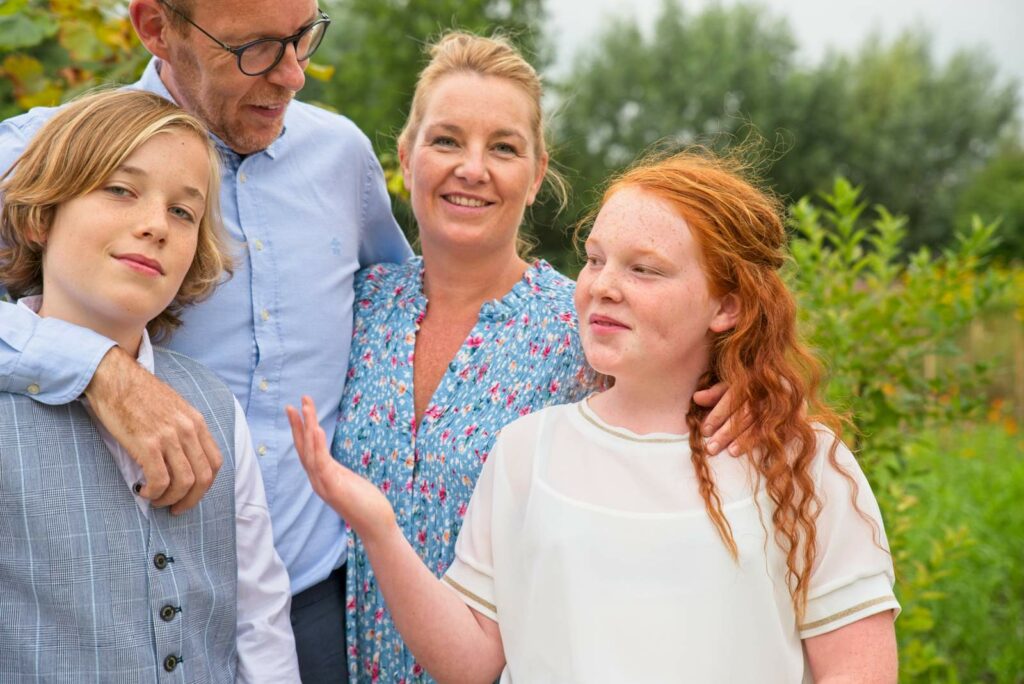 Familiefoto - gezinsportret - Evergem