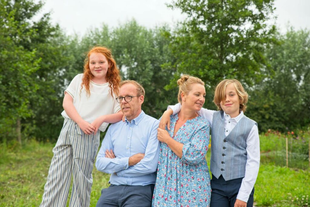 Familiefoto - gezinsportret - Evergem